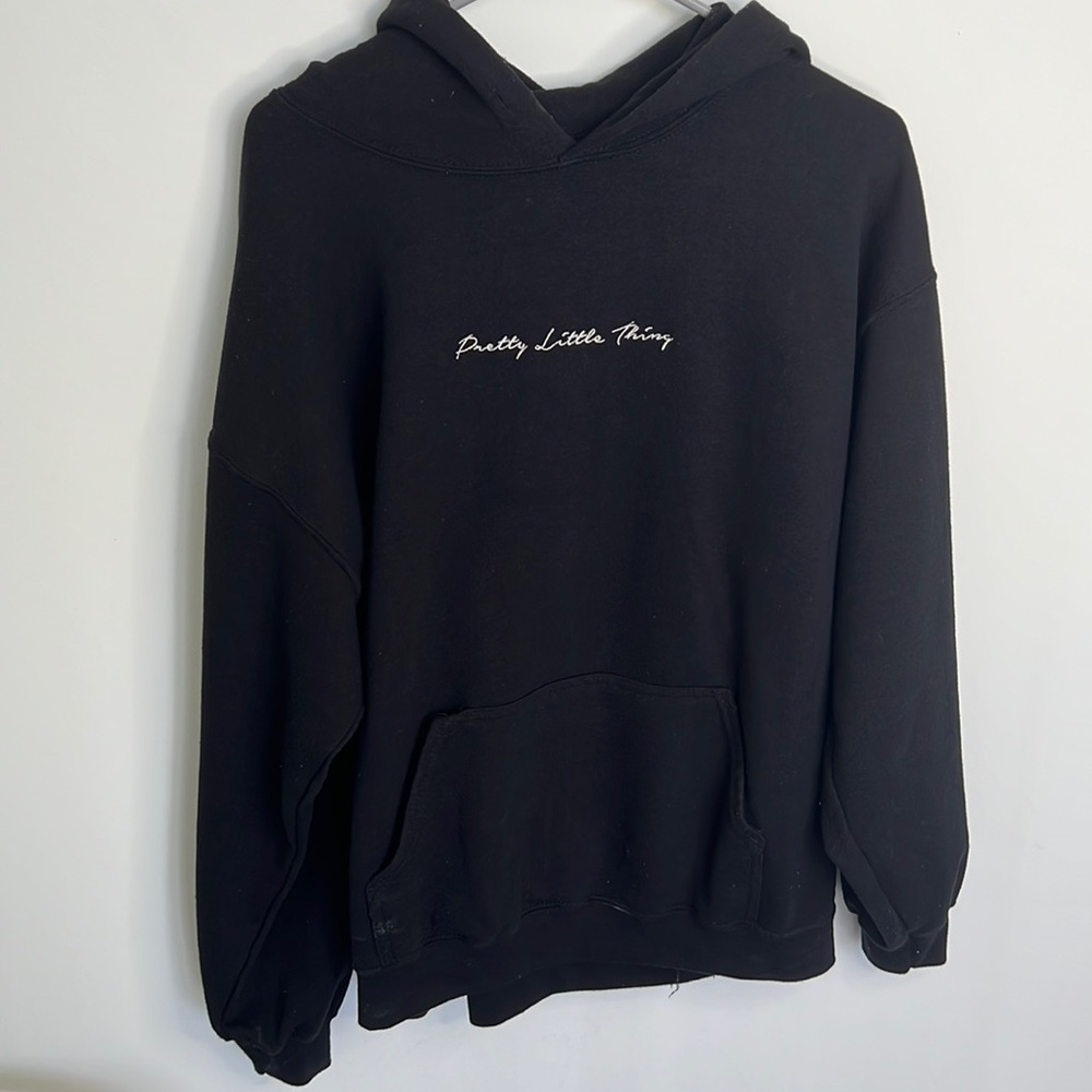 Black Oversized Hoodie